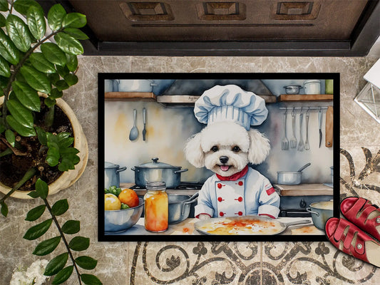 Bichon Frise The Chef Doormat