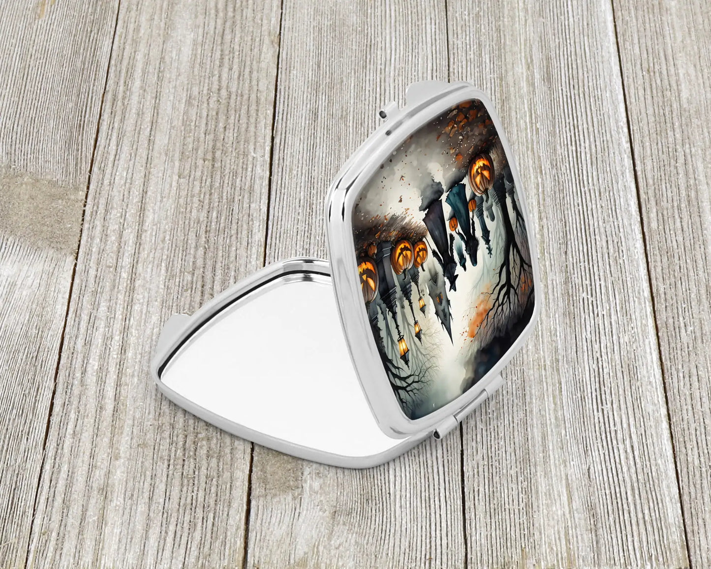 Vampires Spooky Halloween Compact Mirror