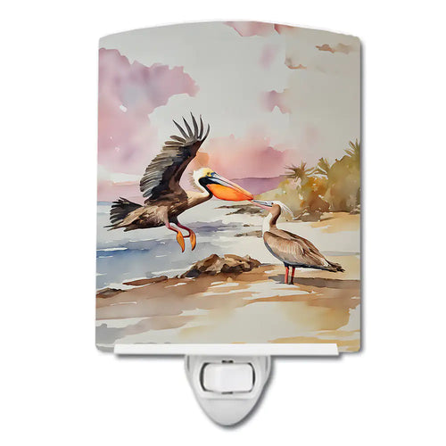 Pelican Ceramic Night Light