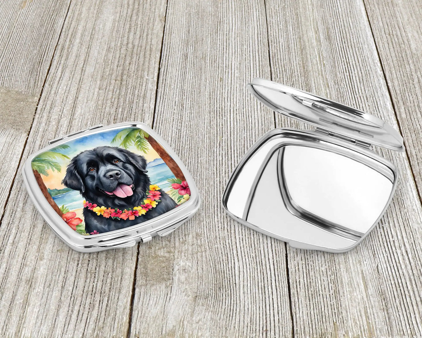 Newfoundland Luau Compact Mirror