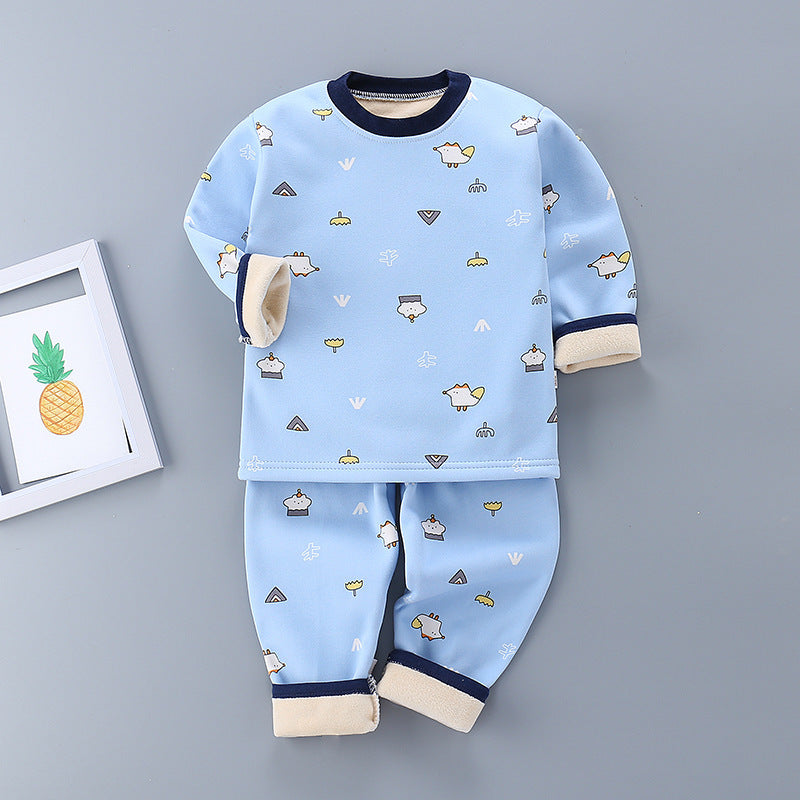 Thickened Thermal  For Boys, Girls Autumn, Winter Clothes