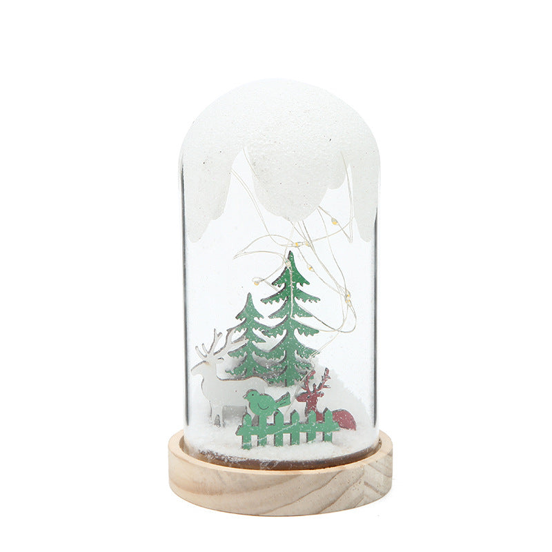 Christmas Creative Hanging Frost Glass Cover