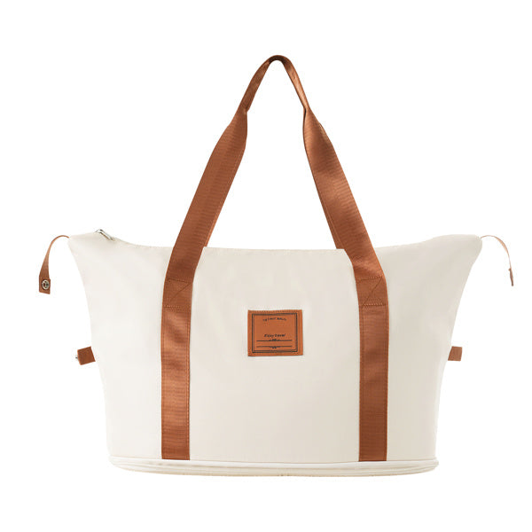 Hard shell Luggage Sets 3 Piece Carry-on Suitcases With Wheels, TSA Lock For Men Women-White