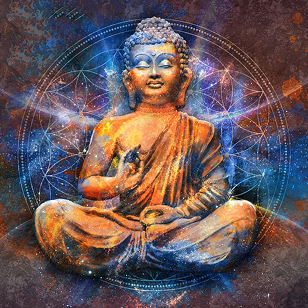 5D Diamond Painting Buddha Statue