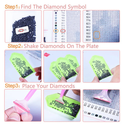 5D Animal Diamond  Horse Painting