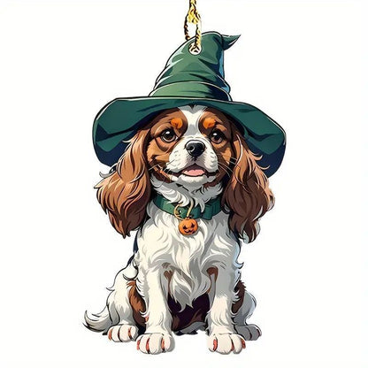 Christmas Tree Decoration Acrylic Flat Hanging Decorations