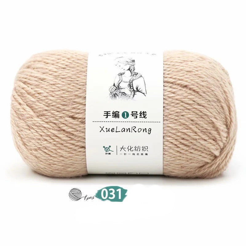 Hand-knitted Scarf Yarn Yarn Ball 4 Strands Of Coarse Wool Diy Yarn
