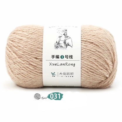 Hand-knitted Scarf Yarn Yarn Ball 4 Strands Of Coarse Wool Diy Yarn