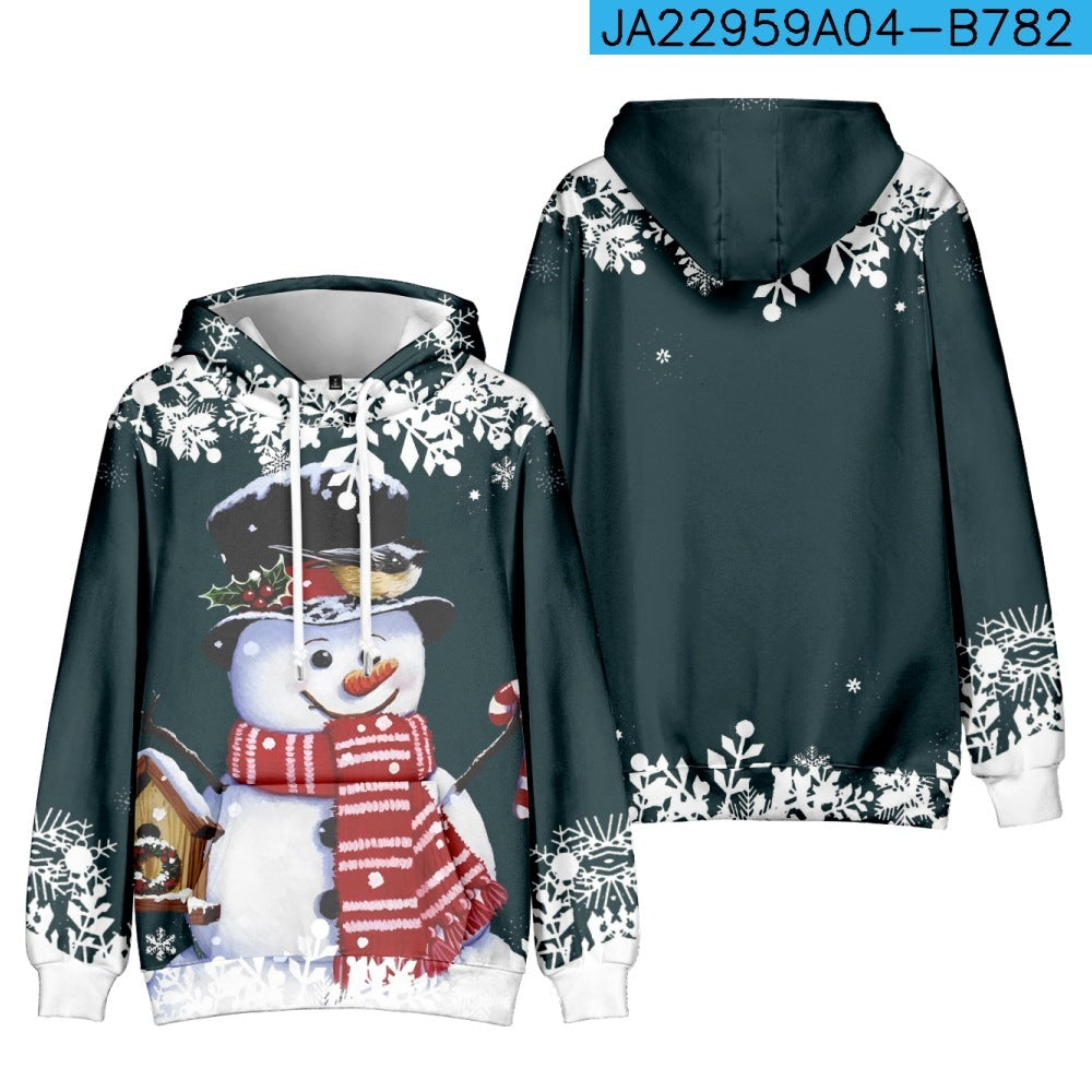 Christmas Snowman Personalized Printed Sweater