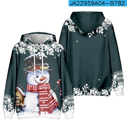 Christmas Snowman Personalized Printed Sweater