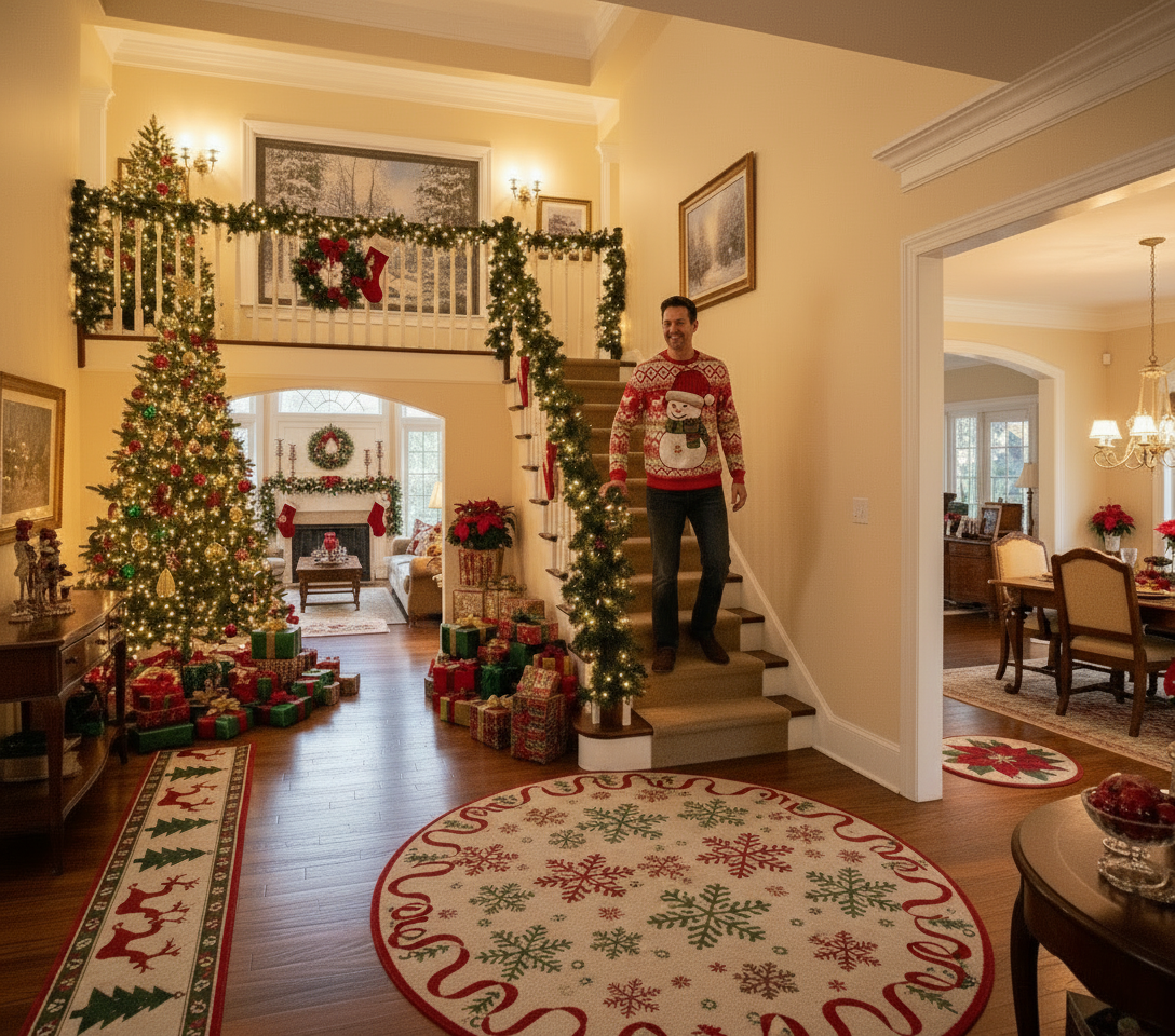 Autumn Winter Fashion Ugly Christmas Sweater Funny Pullover Women's. Men's