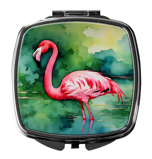 Flamingo Compact Mirror