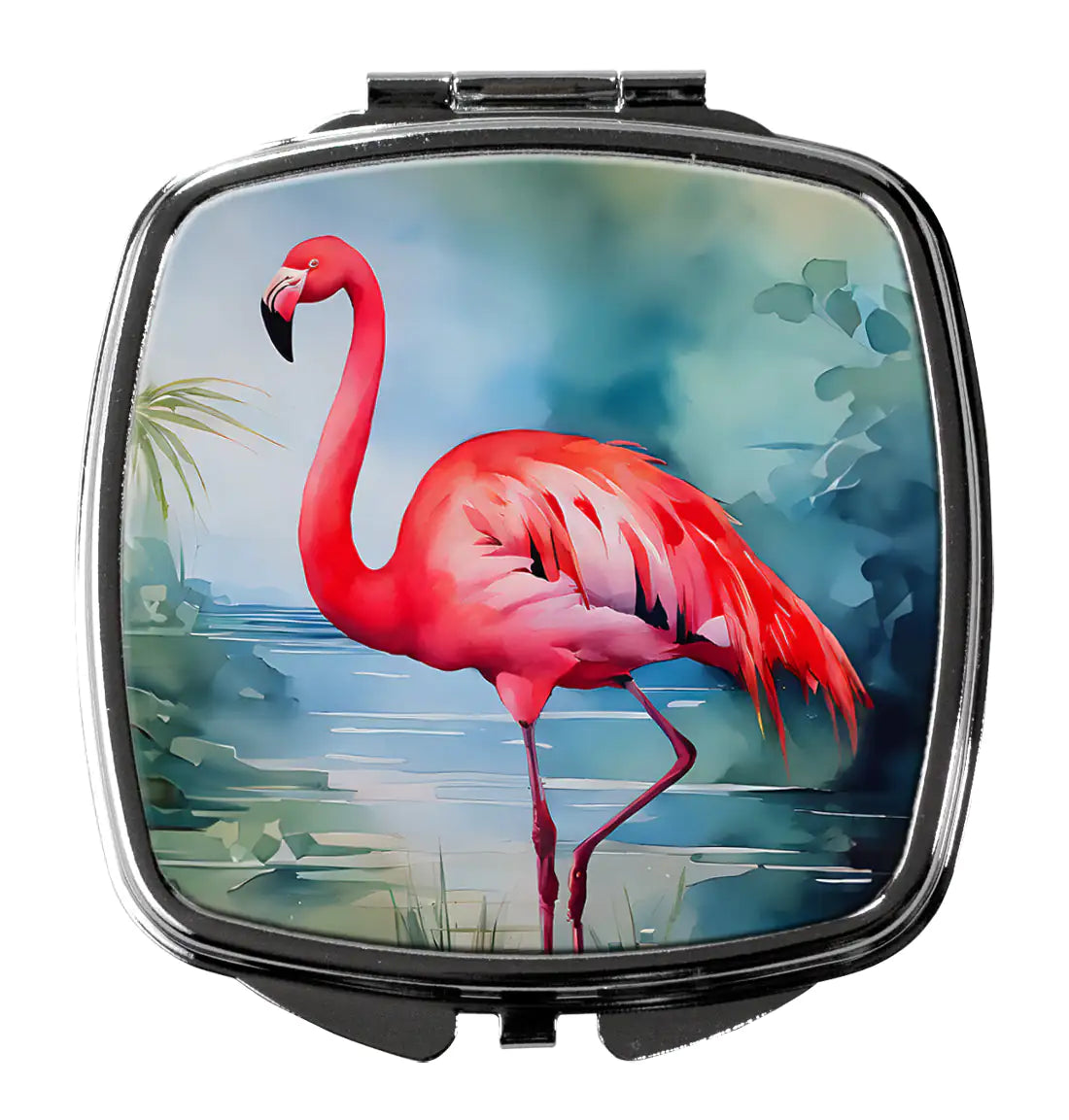 Flamingo Compact Mirror