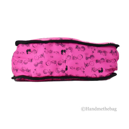 Marc Jacobs X Peanuts Medium Fuchsia Nylon Tote