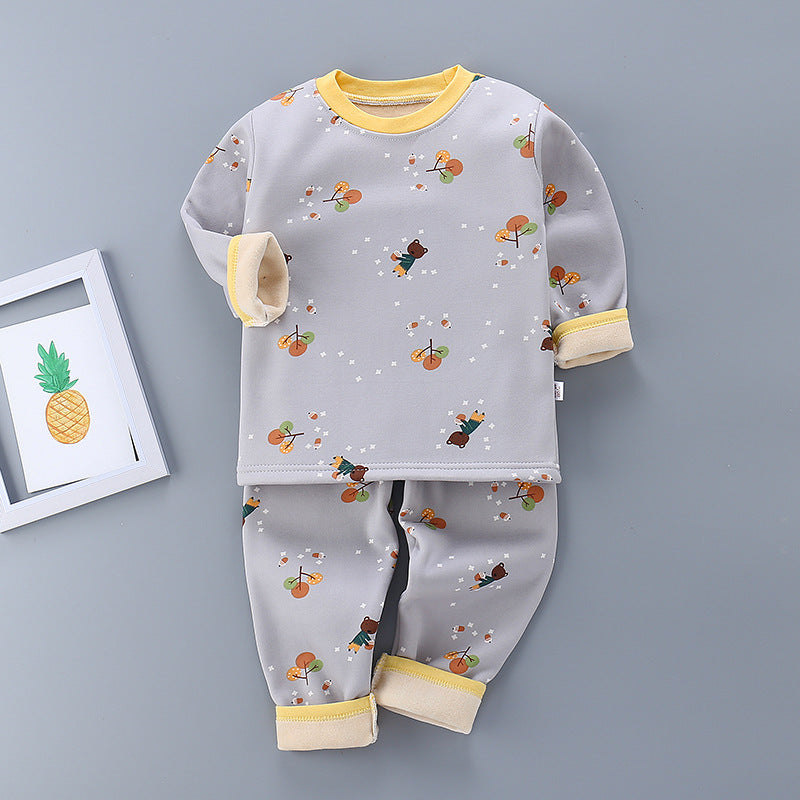 Thickened Thermal  For Boys, Girls Autumn, Winter Clothes