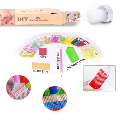 5D Animal Diamond  Horse Painting