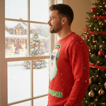 Autumn Winter Fashion Ugly Christmas Sweater Funny Pullover Women's. Men's