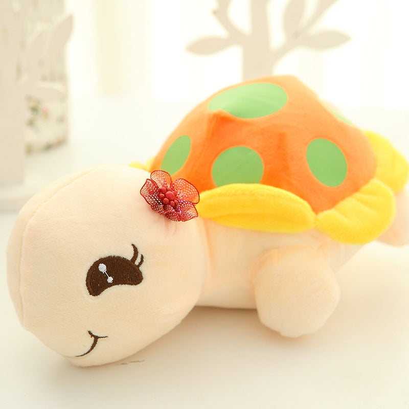 Cute plush toy turtle small doll