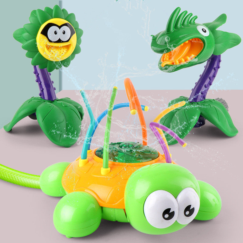 Cartoon Sprinkler Boy Baby Girl Baby Bathroom Playing Water kids Toys Summer