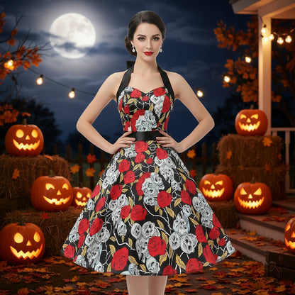 Halloween  Hepburn Dress