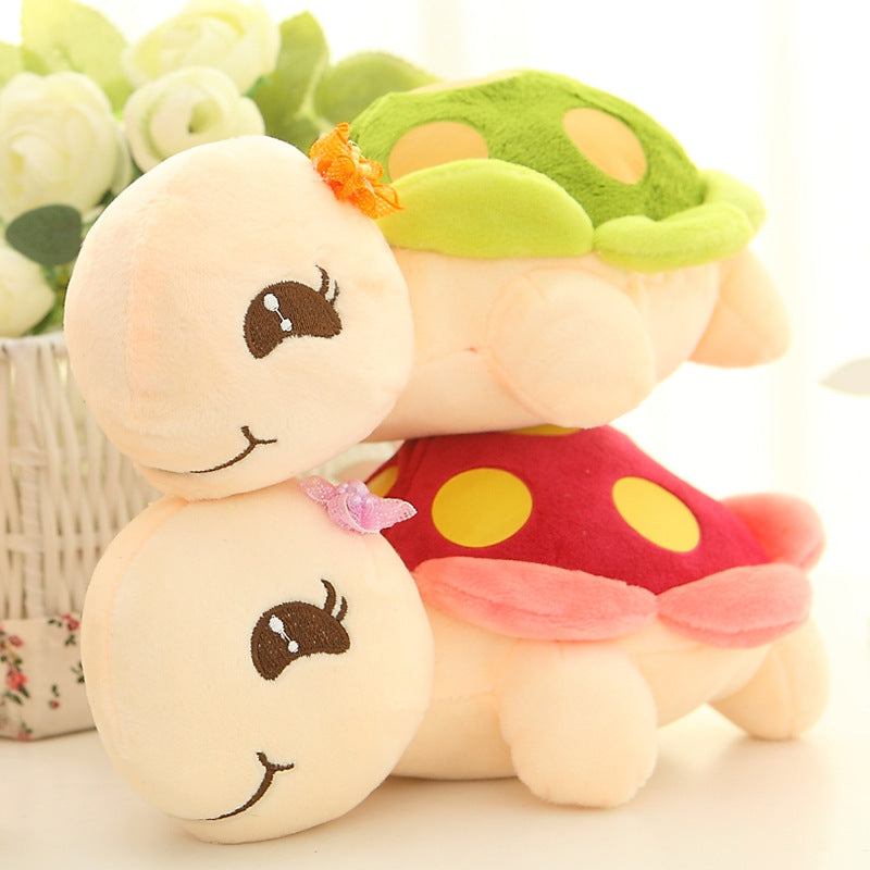 Cute plush toy turtle small doll