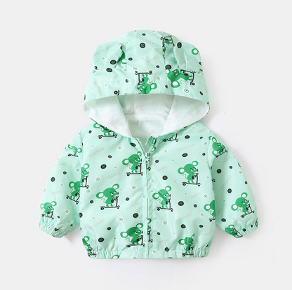 Autumn and Winter clothes Baby Plush Cartoon Baby Coat