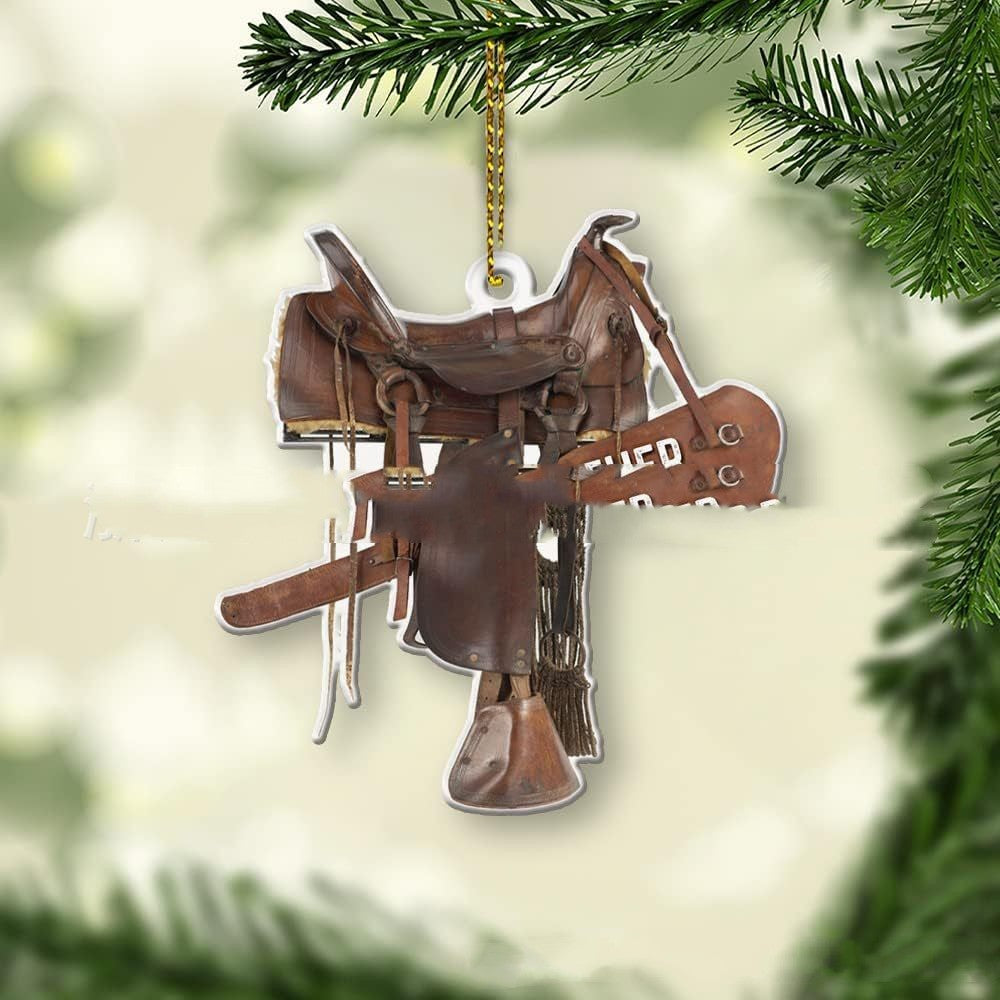 Christmas Tree Decoration Acrylic Flat Ornaments