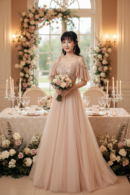 Bridesmaid Dress Temperament Wedding Dresses