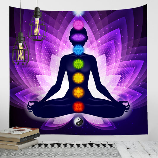Nordic Cloth Background Wall Digital Printing Yoga Meditation Tapestry
