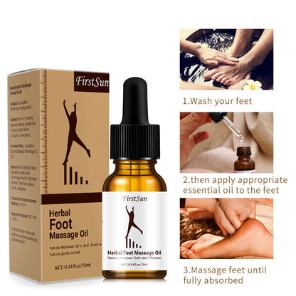 Bone Growth, Foot Massage Essential Oil Care, Soothe Healthy Feet, Natural Massage Oil