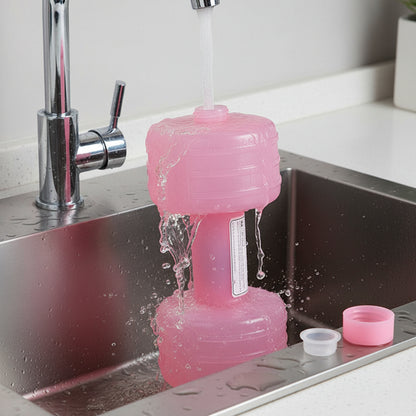 Body Building Water Dumbbell Weight Dumbbells Slimming Fitness Gym Equipment Yoga for Training Sport Plastic Bottle Exercise