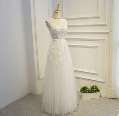 Banquet Evening Dress Skirt Bride Toast Dress Long Ladies Hostess Bridesmaid Dress