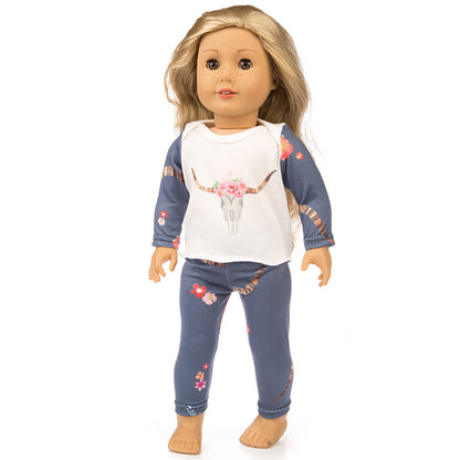 Doll Pajama Set American Girl Shaf Doll Clothes