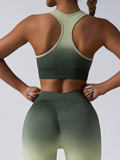 3 Pack Medium Support Sports For Women Racerback Padded Workout Gym Yoga Running Bras