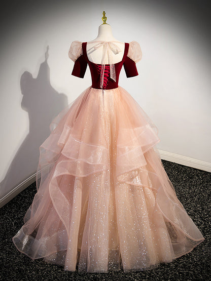 Red Dress Female Birthday Princess Dress