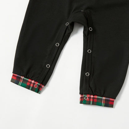 Christmas Printed Sleepwear Jumpsuit