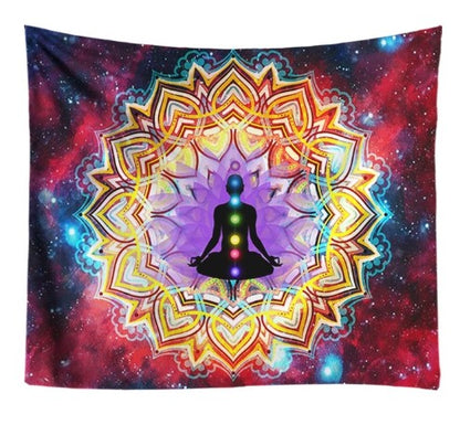 Creative Nordic Mandala Large Hanging  Net Red Bedroom Cloth Tapestry