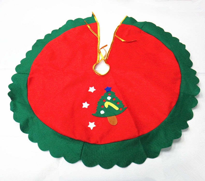Christmas tree skirt decorations, gifts, scene matching