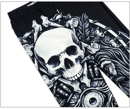 Printed Halloween leggings