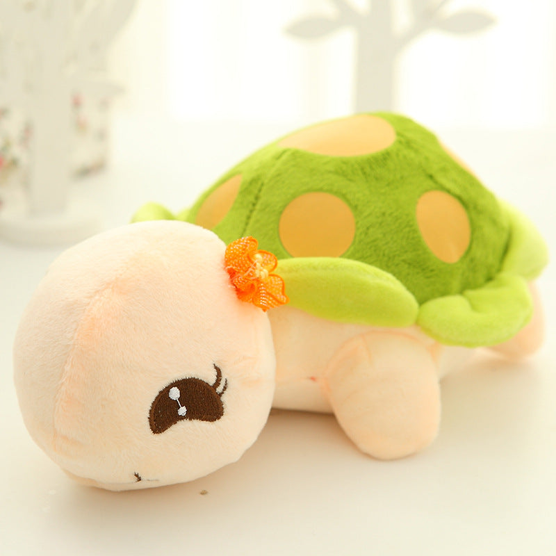 Cute plush toy turtle small doll