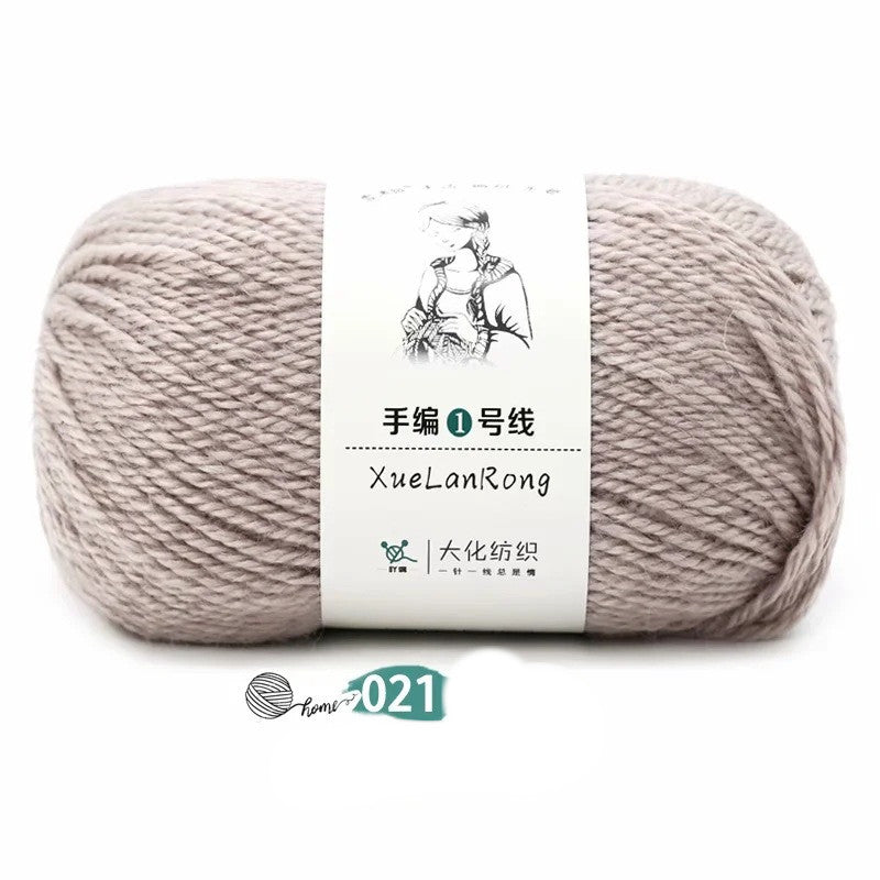 Hand-knitted Scarf Yarn Yarn Ball 4 Strands Of Coarse Wool Diy Yarn