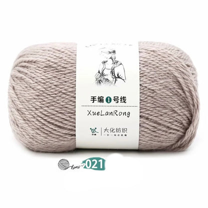 Hand-knitted Scarf Yarn Yarn Ball 4 Strands Of Coarse Wool Diy Yarn