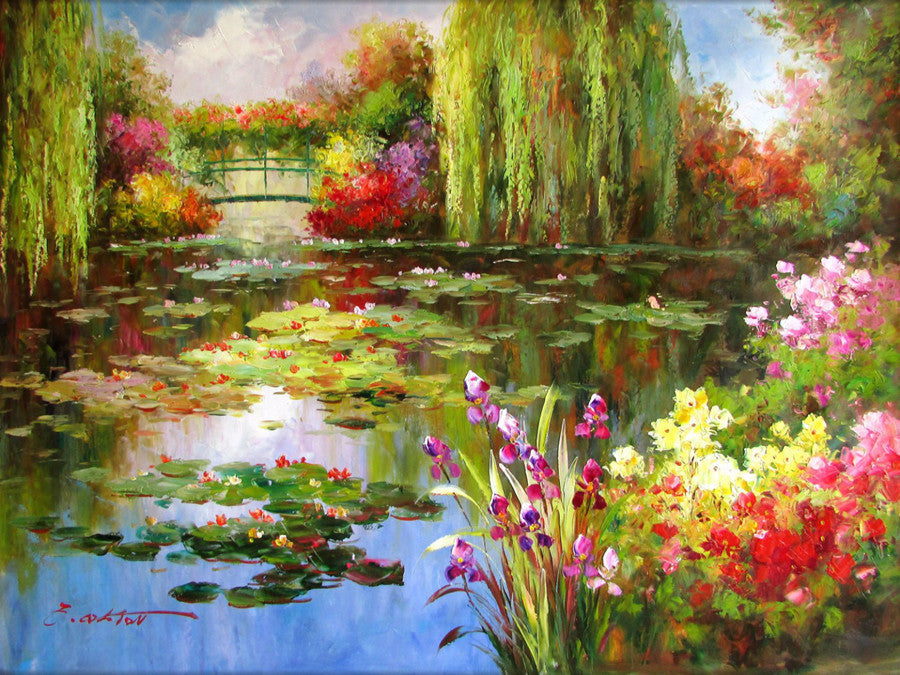 DIY Round Diamond Flower