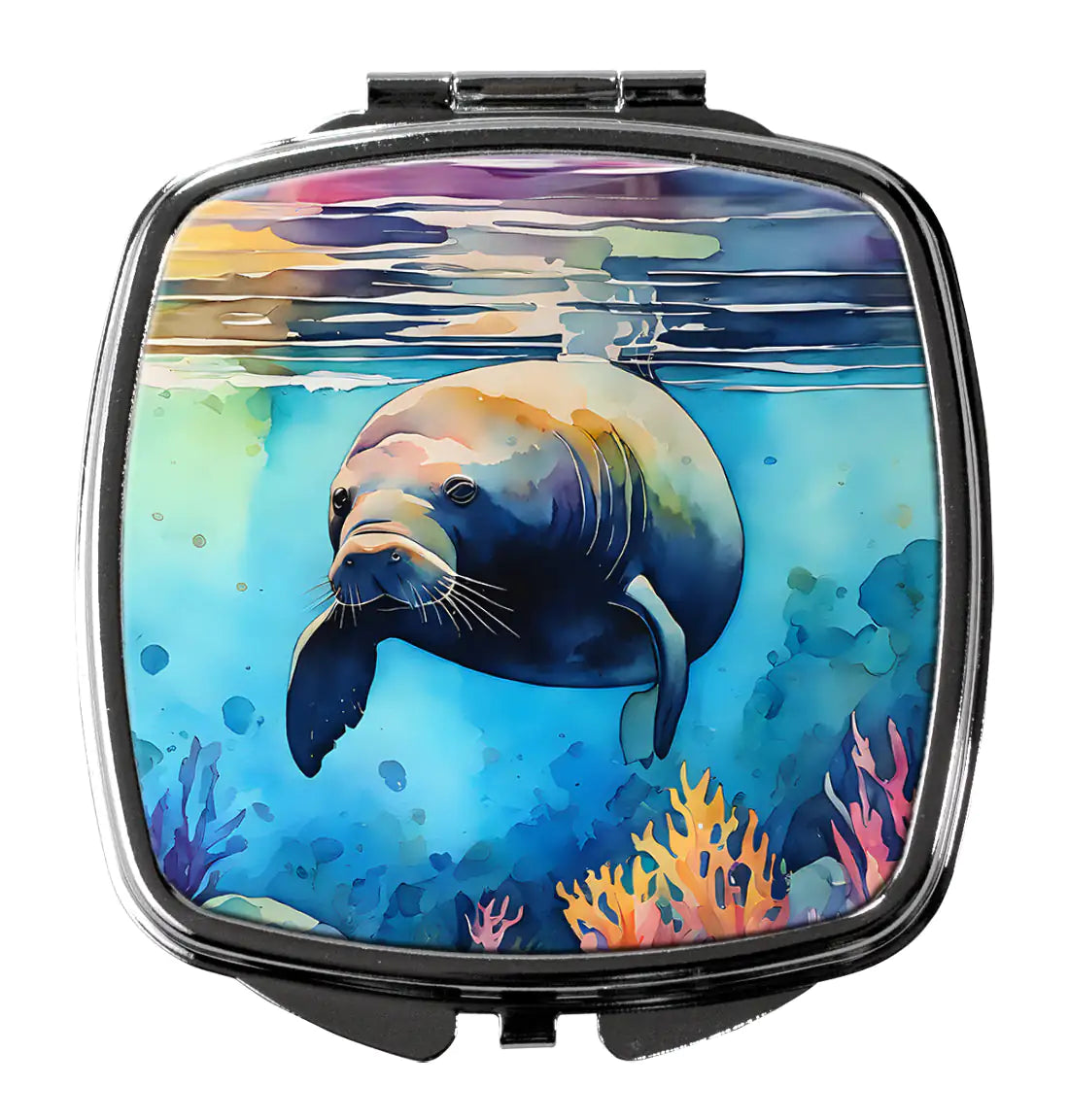Manatee Compact Mirror