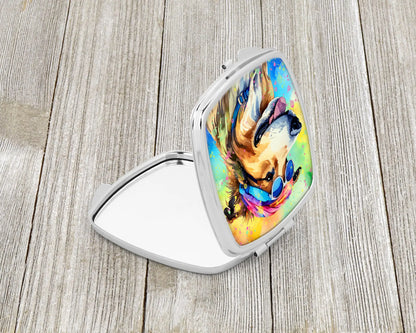 Collie Hippie Dawg Compact Mirror