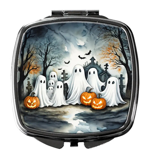 Ghosts Spooky Halloween Compact Mirror