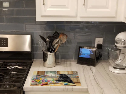 Decorating Easter Newfoundland Glass Cutting Board