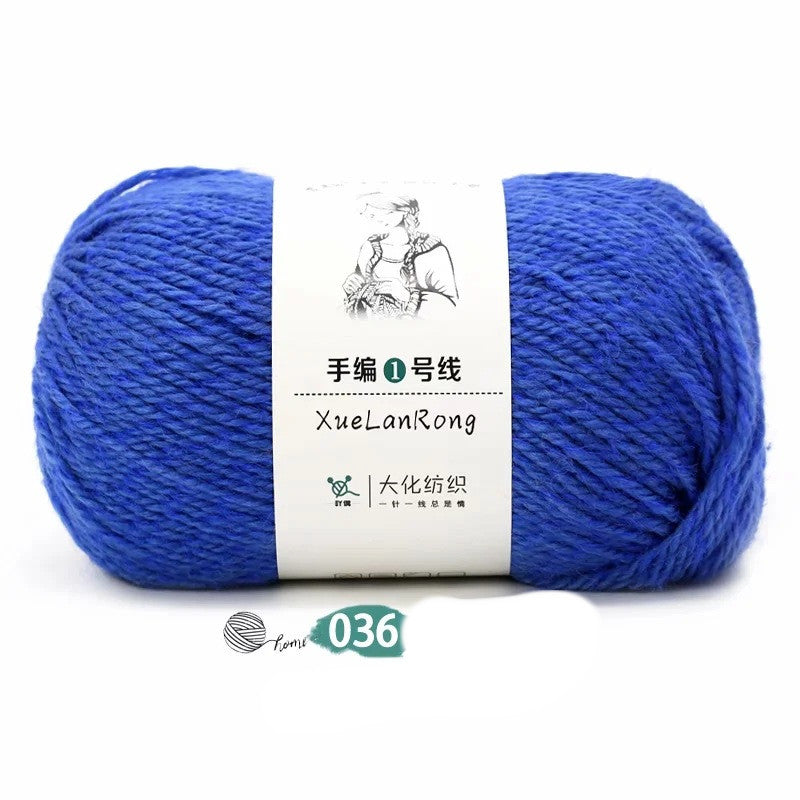 Hand-knitted Scarf Yarn Yarn Ball 4 Strands Of Coarse Wool Diy Yarn