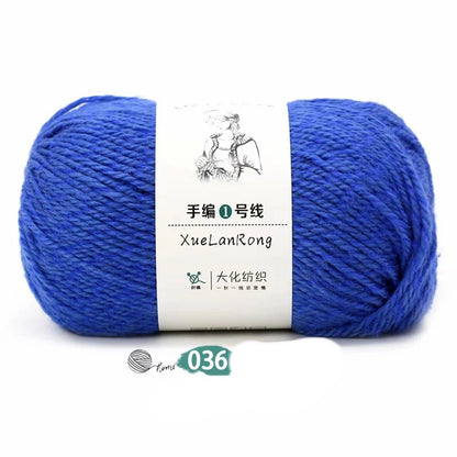 Hand-knitted Scarf Yarn Yarn Ball 4 Strands Of Coarse Wool Diy Yarn