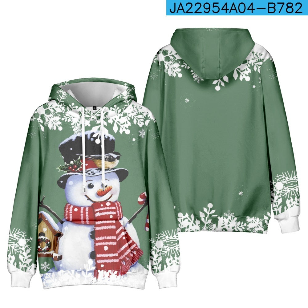 Christmas Snowman Personalized Printed Sweater
